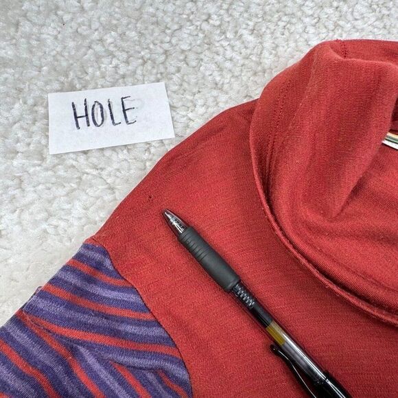 Smartwool Merino Cowl Neck Sweater FLAWS - Picture 4 of 10